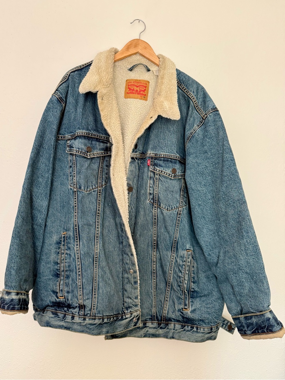 Levi's Denim Jacket with Sherpa Lining